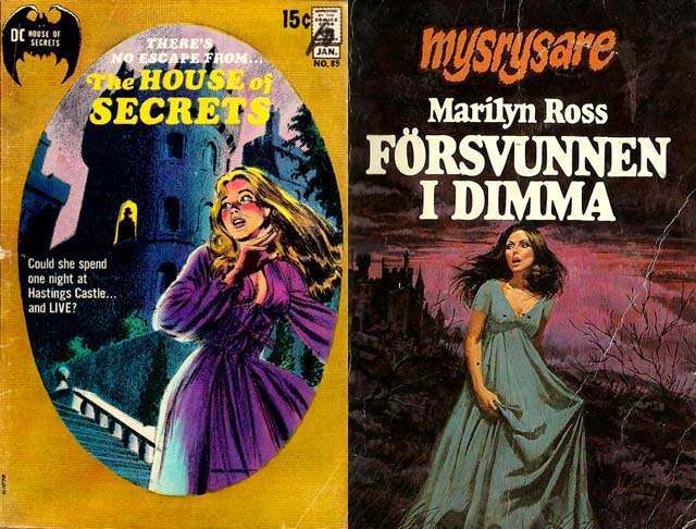 The Psychological Appeal of Women Running from Houses on Gothic Romance Covers