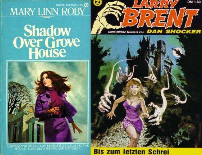 The Psychological Appeal of Women Running from Houses on Gothic Romance Covers