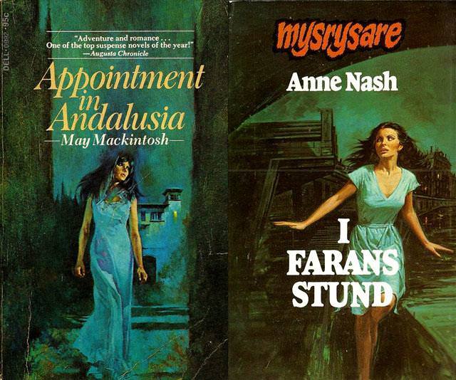 The Psychological Appeal of Women Running from Houses on Gothic Romance Covers