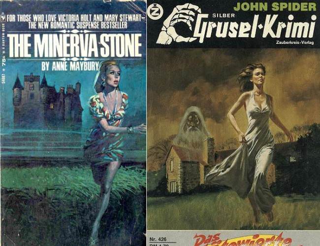 The Psychological Appeal of Women Running from Houses on Gothic Romance Covers