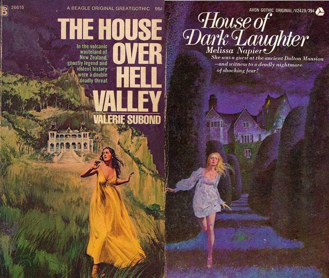 The Psychological Appeal of Women Running from Houses on Gothic Romance Covers