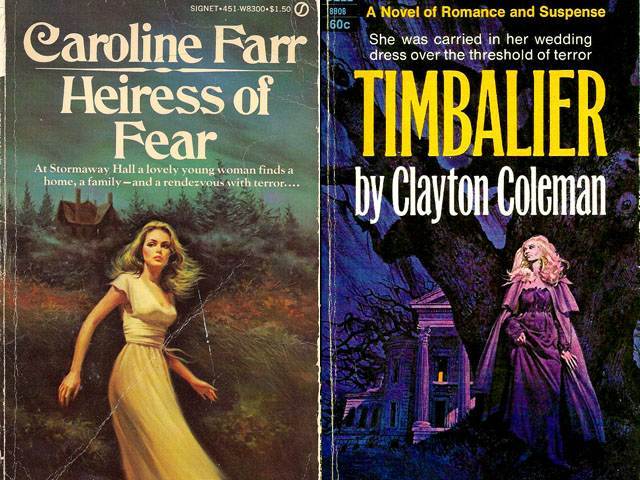 The Psychological Appeal of Women Running from Houses on Gothic Romance Covers