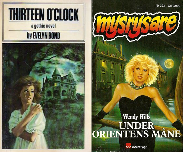 The Psychological Appeal of Women Running from Houses on Gothic Romance Covers