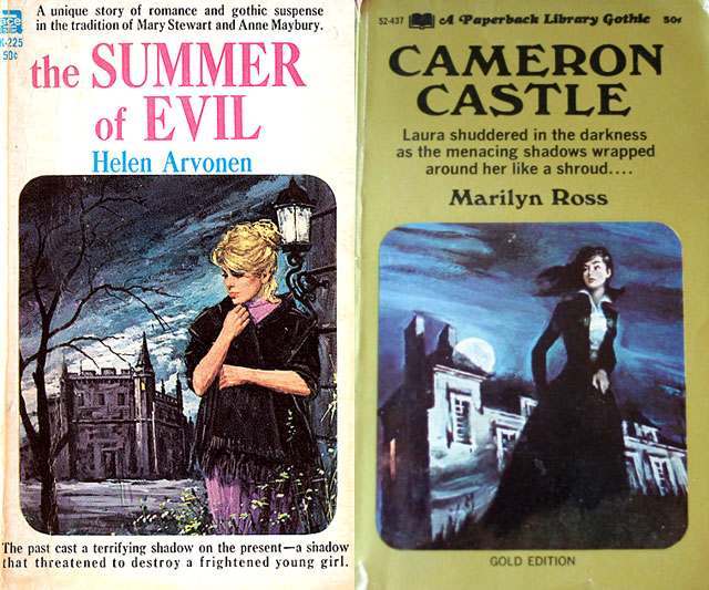 The Psychological Appeal of Women Running from Houses on Gothic Romance Covers