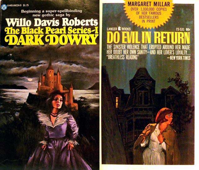 The Psychological Appeal of Women Running from Houses on Gothic Romance Covers