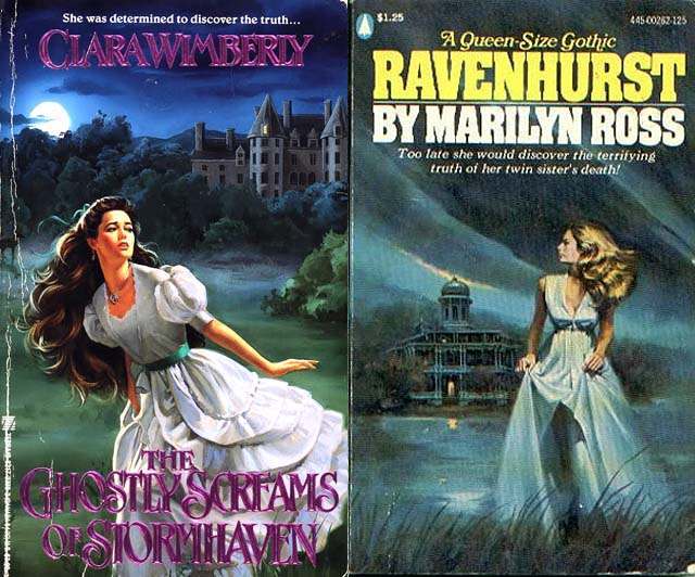 The Psychological Appeal of Women Running from Houses on Gothic Romance Covers