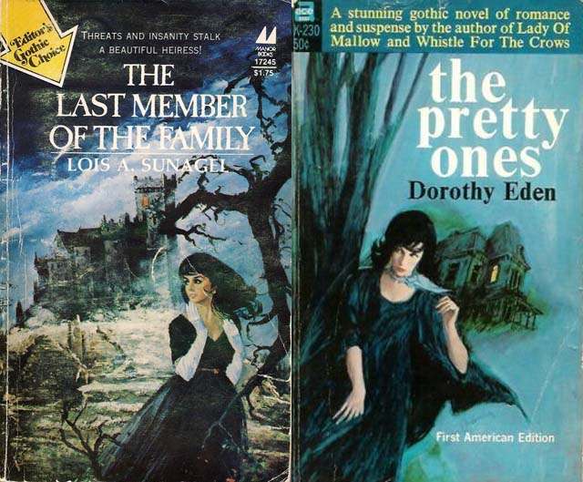 The Psychological Appeal of Women Running from Houses on Gothic Romance Covers