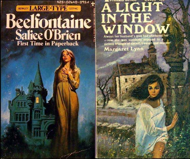 The Psychological Appeal of Women Running from Houses on Gothic Romance Covers