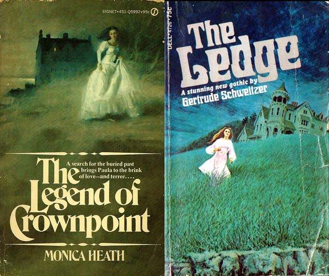 The Psychological Appeal of Women Running from Houses on Gothic Romance Covers