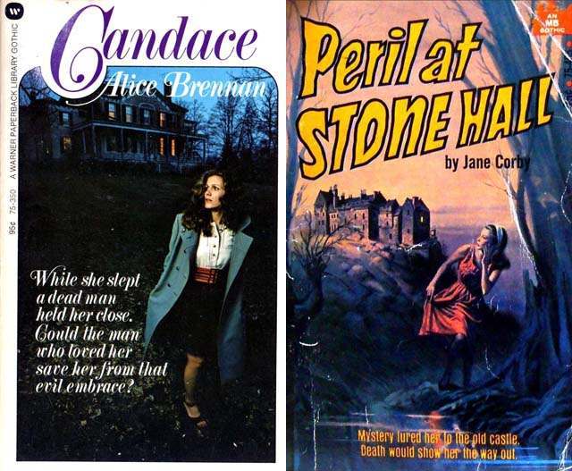 The Psychological Appeal of Women Running from Houses on Gothic Romance Covers