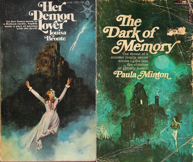 The Psychological Appeal of Women Running from Houses on Gothic Romance Covers