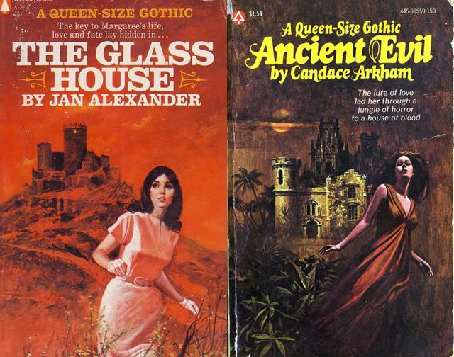 The Psychological Appeal of Women Running from Houses on Gothic Romance Covers