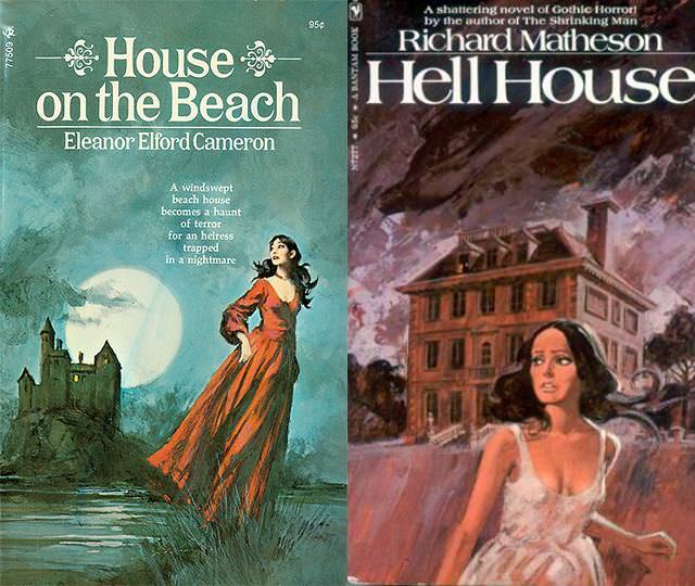 The Psychological Appeal of Women Running from Houses on Gothic Romance Covers