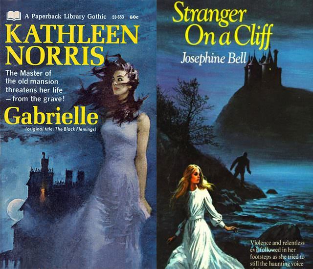 The Psychological Appeal of Women Running from Houses on Gothic Romance Covers