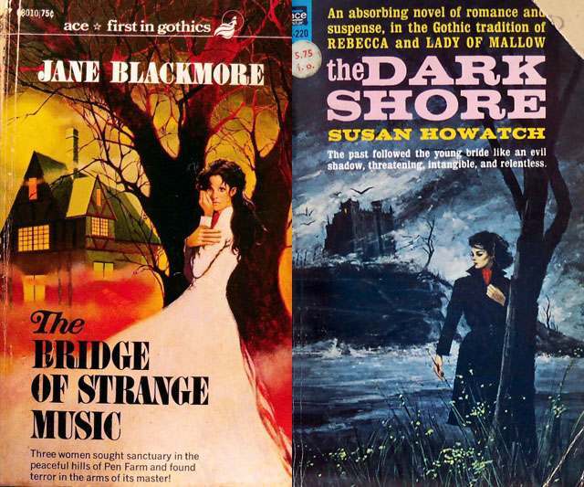 The Psychological Appeal of Women Running from Houses on Gothic Romance Covers