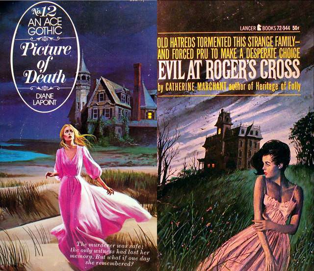 The Psychological Appeal of Women Running from Houses on Gothic Romance Covers