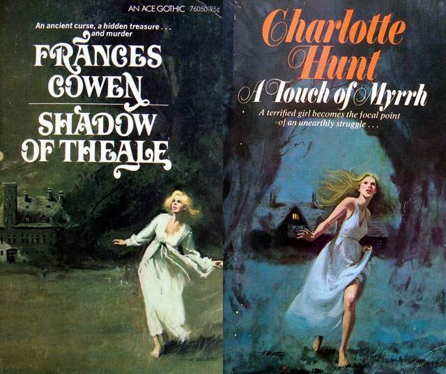 The Psychological Appeal of Women Running from Houses on Gothic Romance Covers