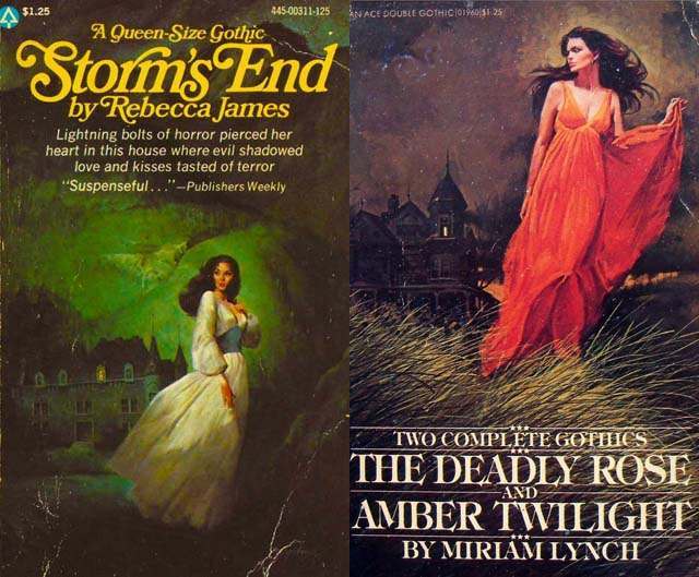 The Psychological Appeal of Women Running from Houses on Gothic Romance Covers