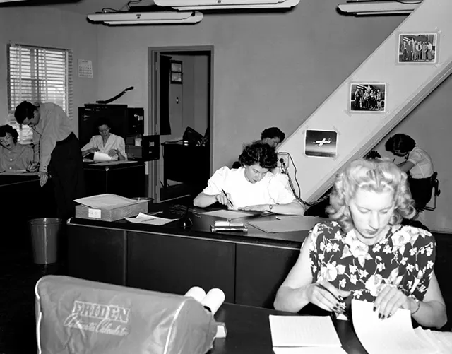 NACA High Speed Flight Station “Computer Room”, 1949.