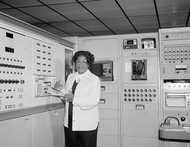 Mary Jackson at Work NASA.