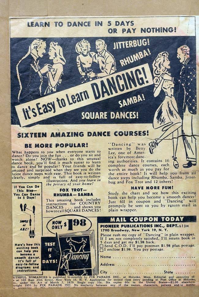 Learn to Dance in 5 Days. Learn To Dance Well in 23 Years.