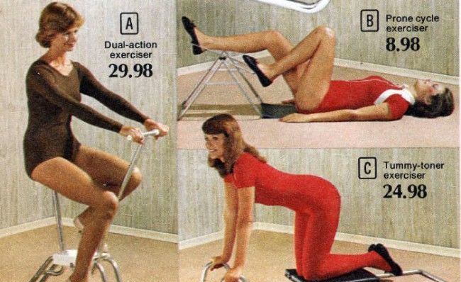 Bizarre Fitness Products 1970s