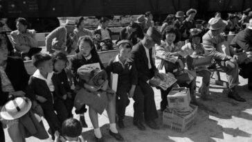 Japanese American in Camps 1942