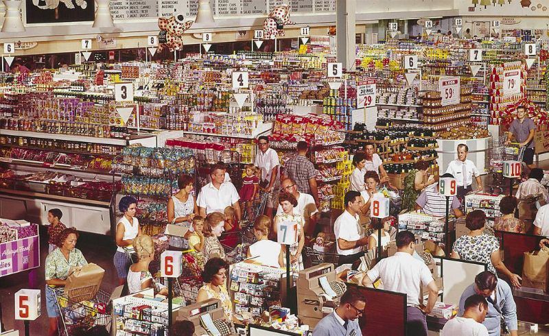 Supermarkets 1950s-1980s