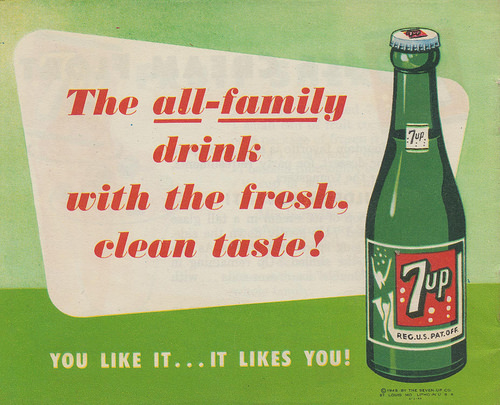 7 Up! Sparkling Up Family Favorites in 1948: A Vintage Guide to Refreshing Recipes