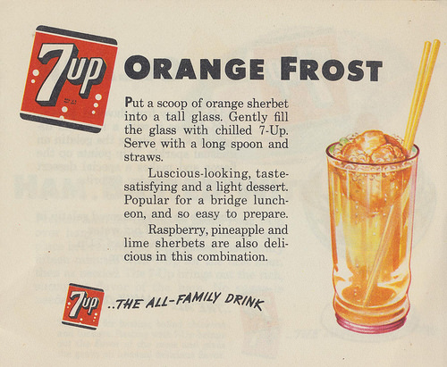 7 Up! Sparkling Up Family Favorites in 1948: A Vintage Guide to Refreshing Recipes