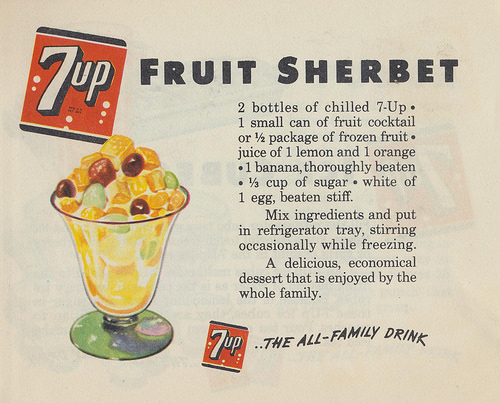 7 Up! Sparkling Up Family Favorites in 1948: A Vintage Guide to Refreshing Recipes