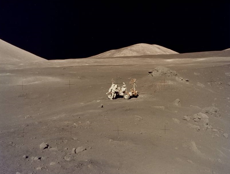 Apollo 17 Lunarscape: A Magnificent Desolation