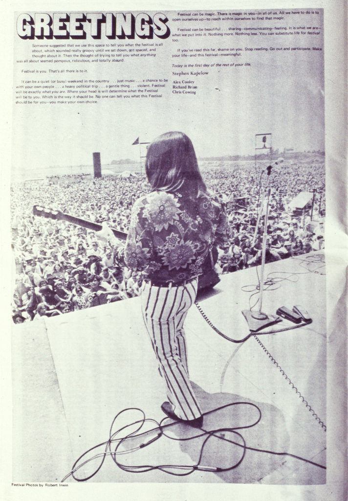 Southern Sounds and Summer Vibes: Vintage Photographs of the Atlanta International Pop Festival, 1970