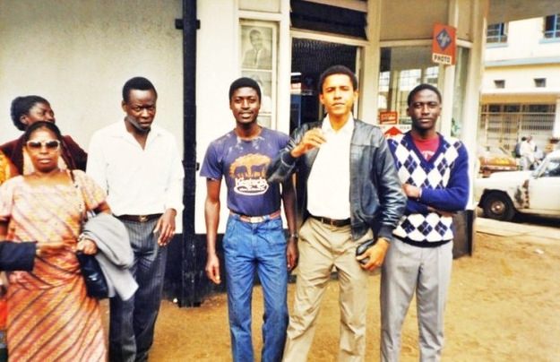 Rare Photos from Barack Obama's First Trip to Africa in 1987