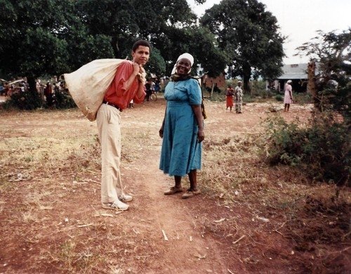 Rare Photos from Barack Obama's First Trip to Africa in 1987