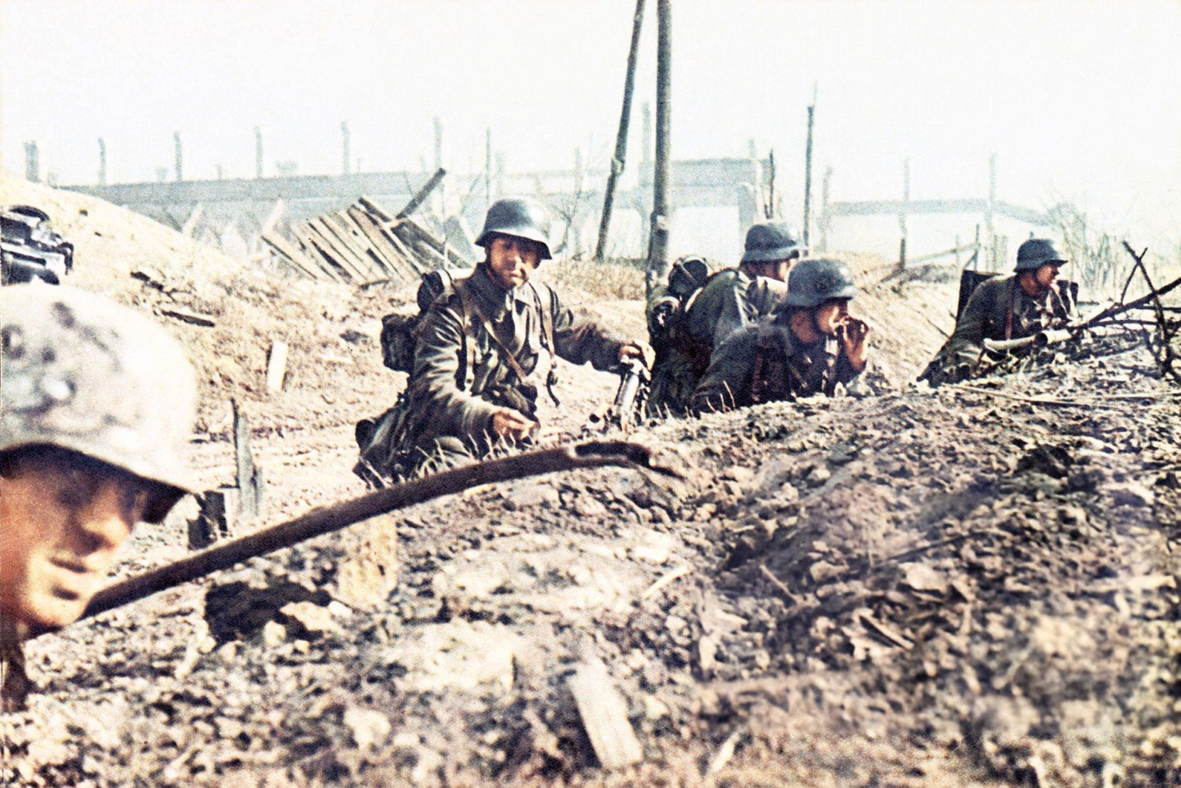 The battle of Stalingrad, 1940s.