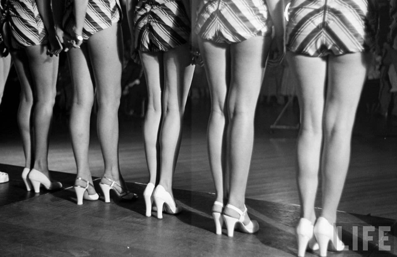 Legs for Days: A Look Back at the 1949 Beautiful Legs Competition in Los Angeles