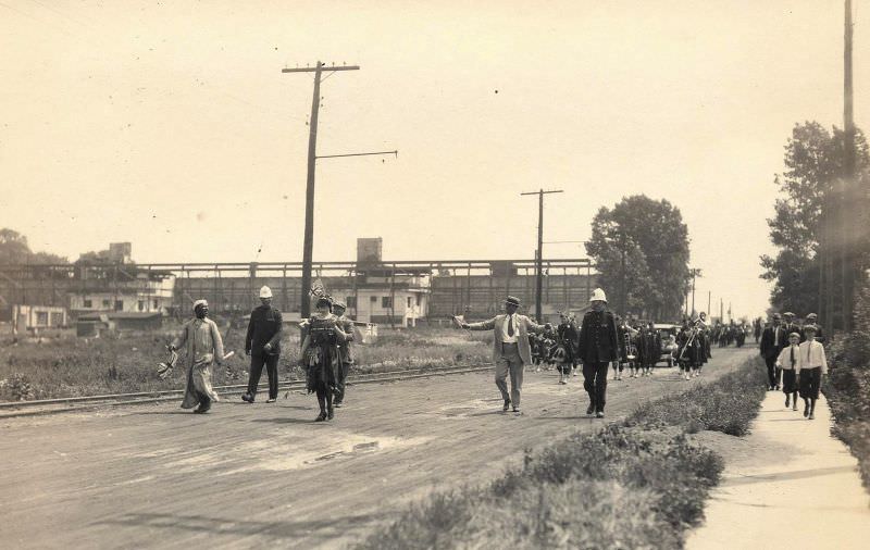 Parade in Sarnia, Ontario