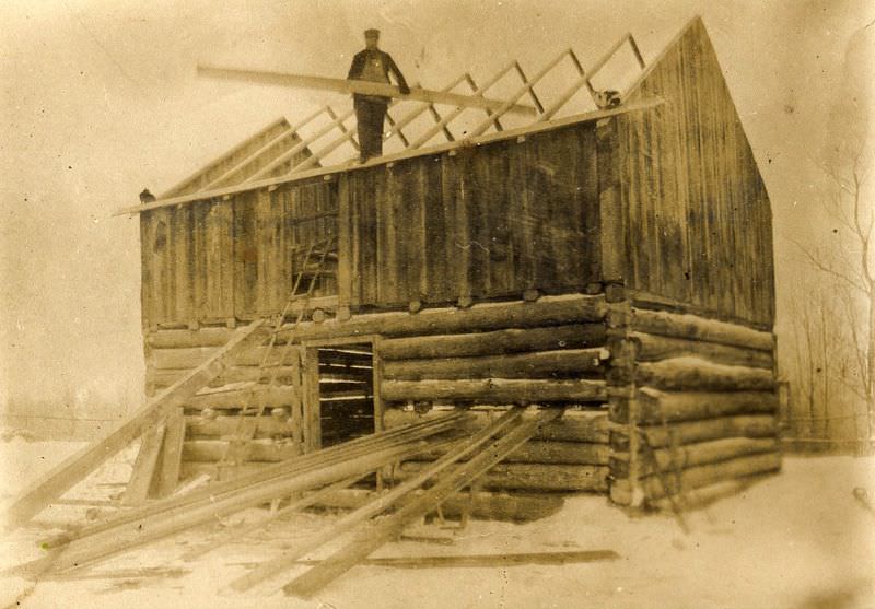 Raising the roof, somewhere in Southwestern Ontario