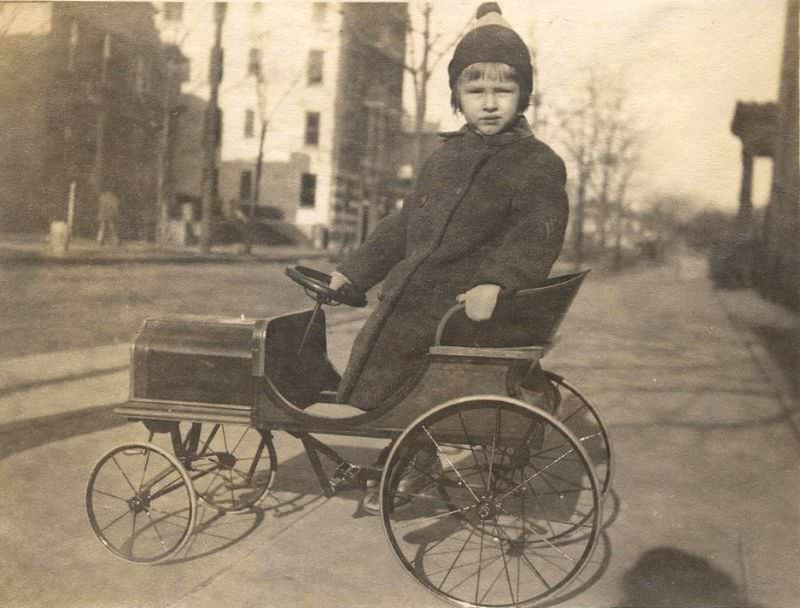 A boy and his car