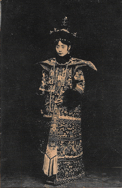 The Empress Dowager Cixi rose from the position of concubine to become the most powerful woman in China, in a reign that lasted 47 years – from 1861 to 1908. Seen here as a young woman, Cixi had the fortune to bear the Xianfeng Emperor’s only male heir.