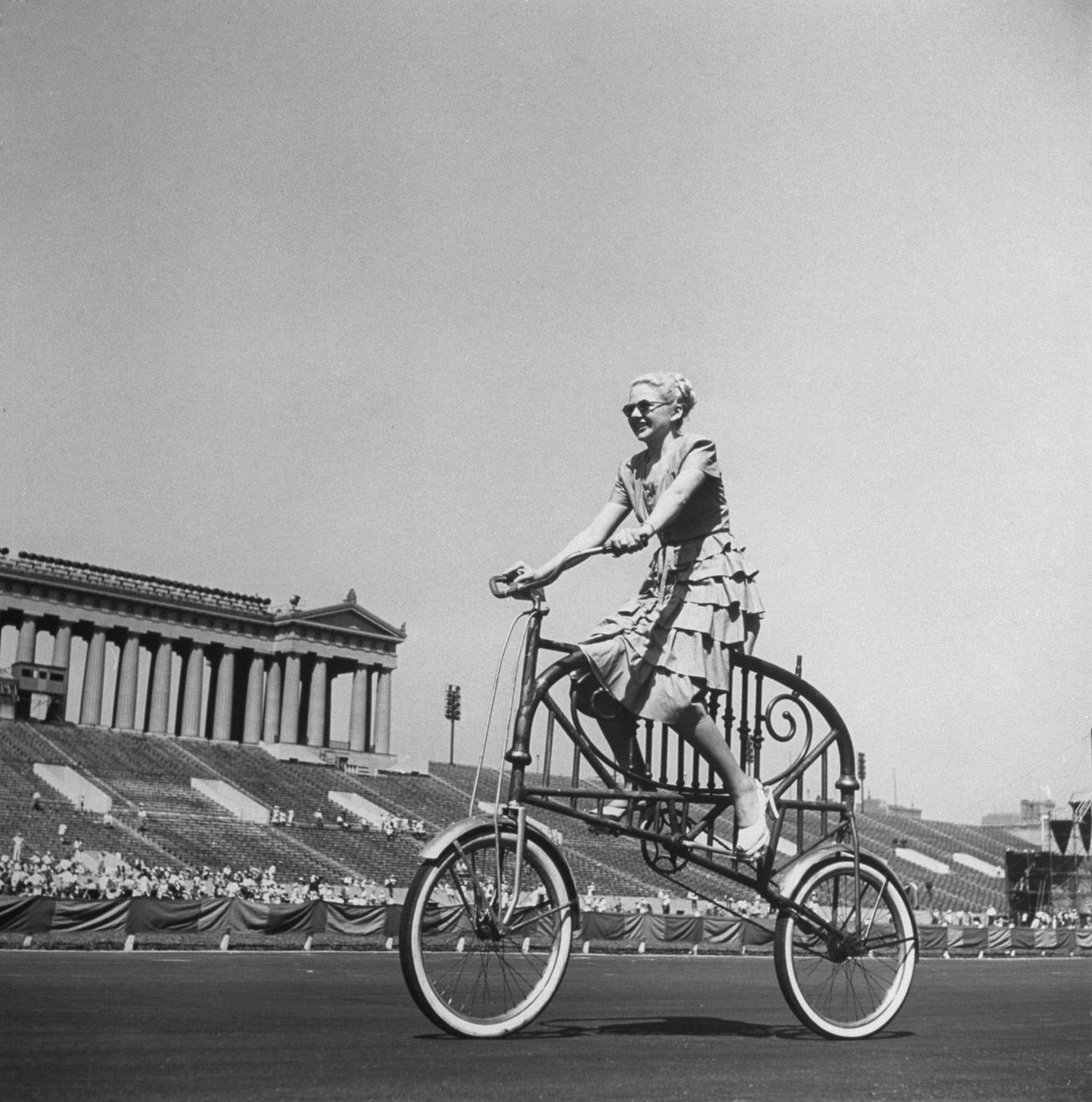 Bedstead Bike was dreamed up by Joe Steinlauf, who got the idea while lying around in bed one morning.