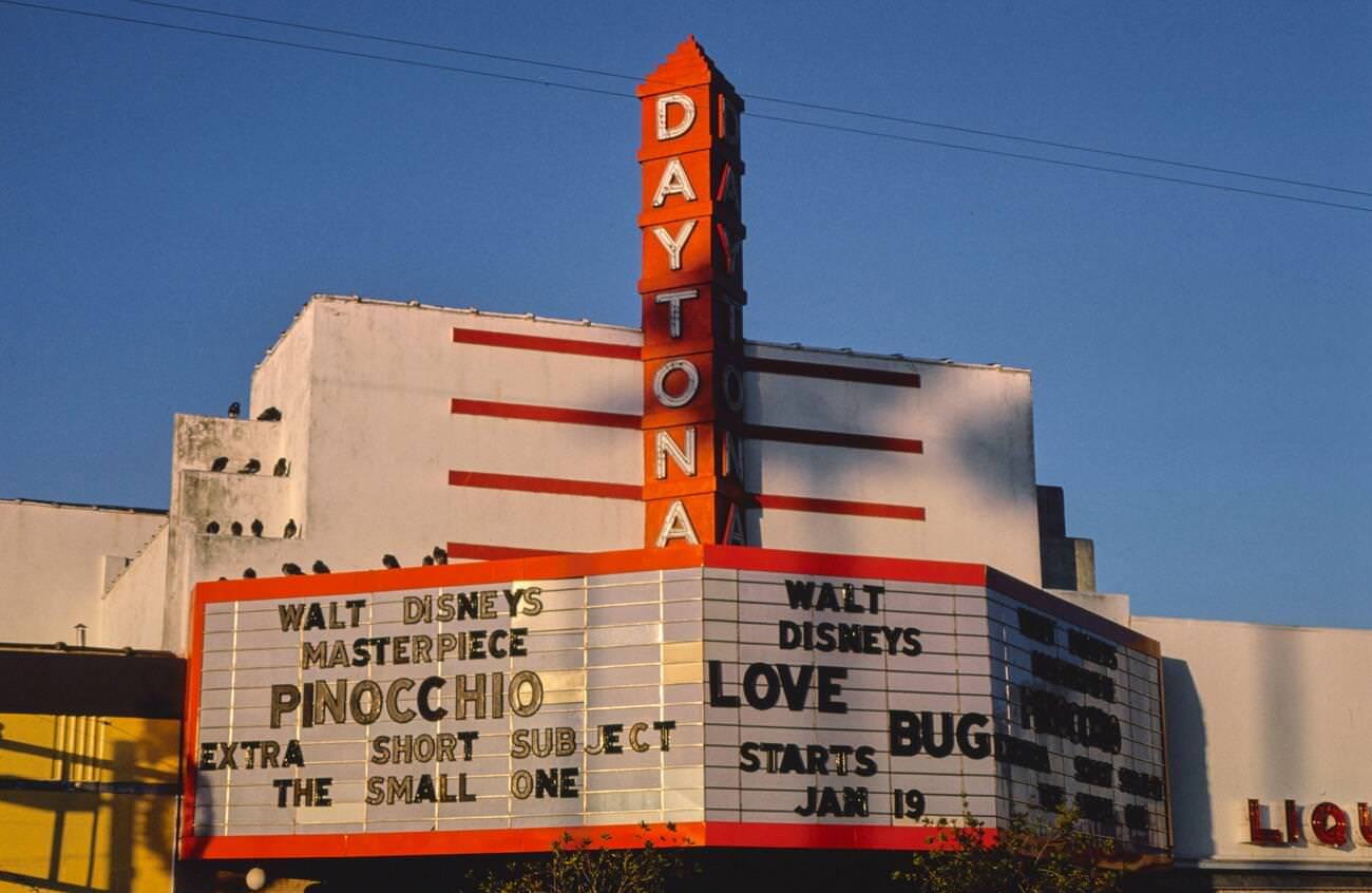 Daytona Theater, Beach Street, Daytona Beach, 1979