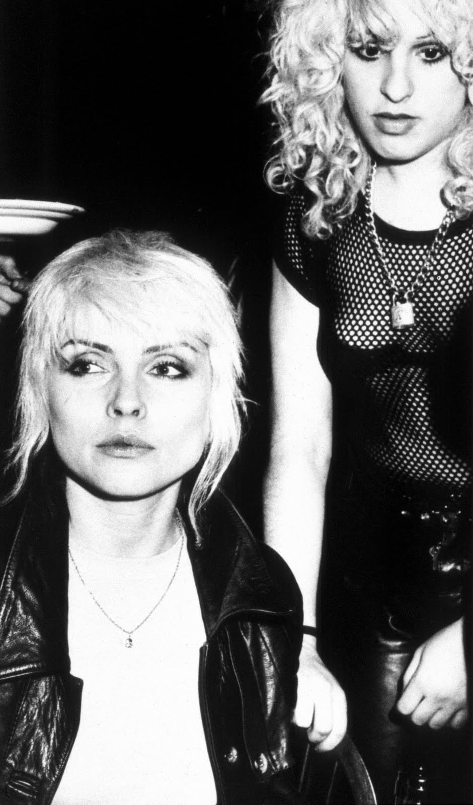 Debbie Harry and Nancy Spungen