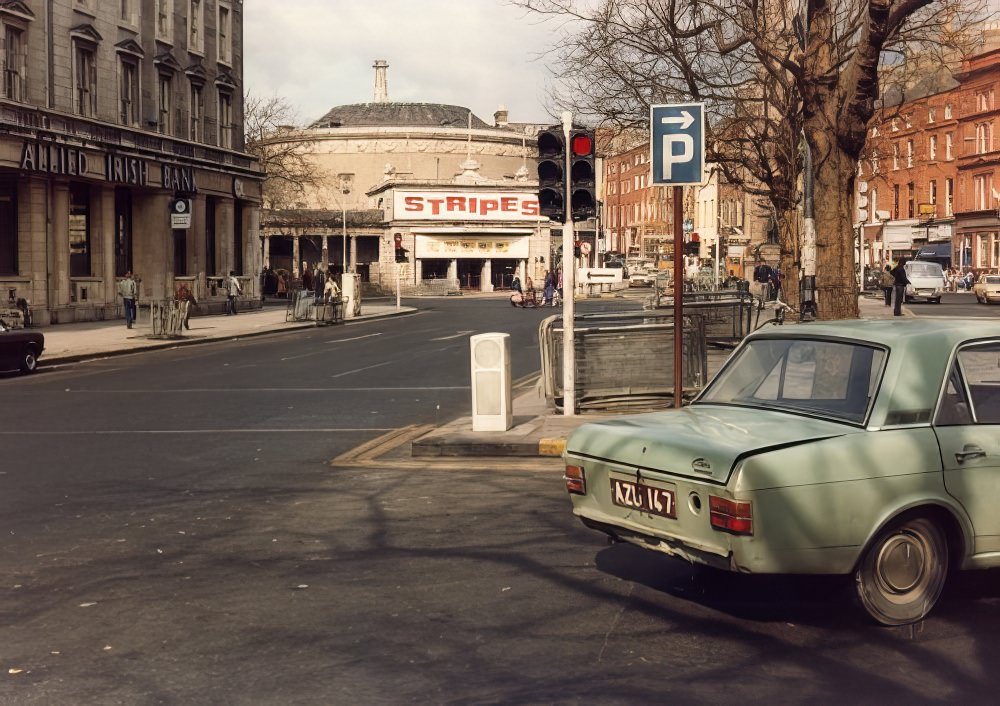 The Ambassador Cinema showing "Stripes", 1981.