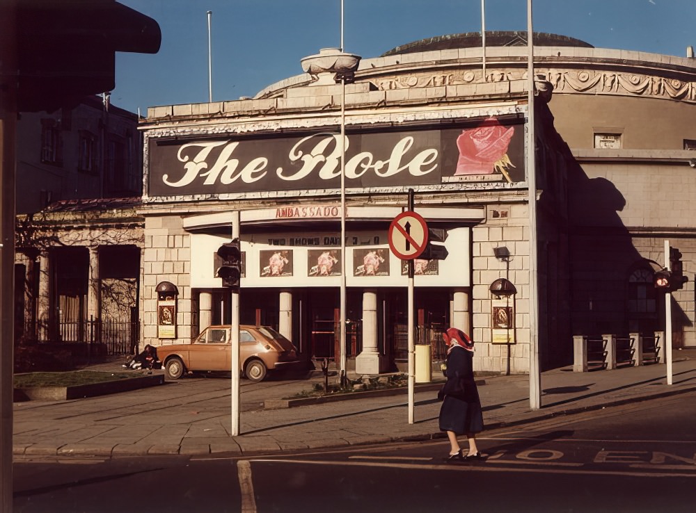 The Ambassador Cinema showing "The Rose", 1979.