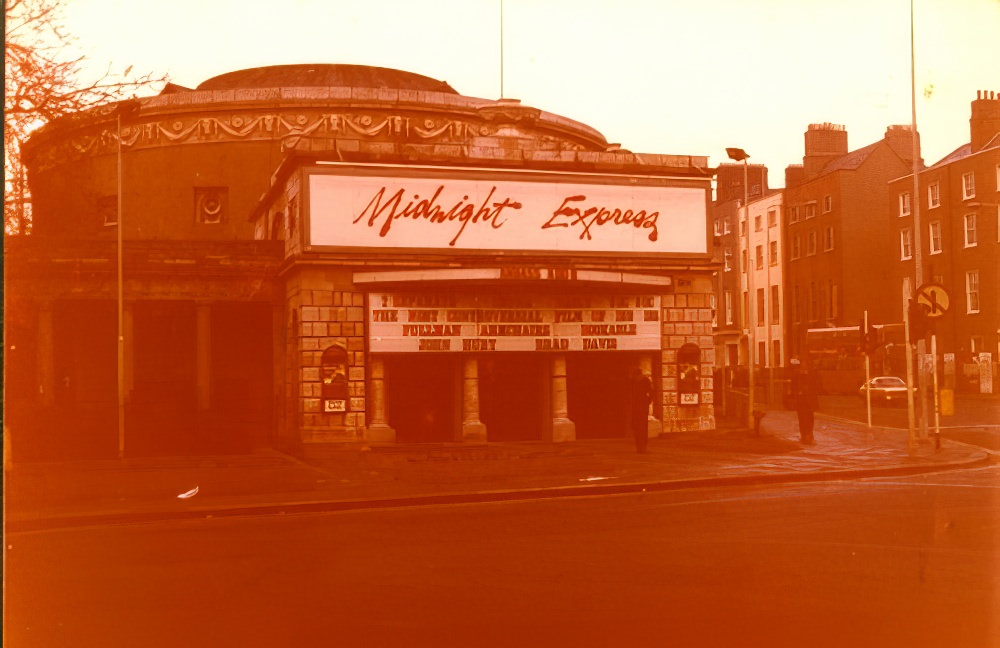 The Ambassador Cinema showing "Midnight Express", 1978.