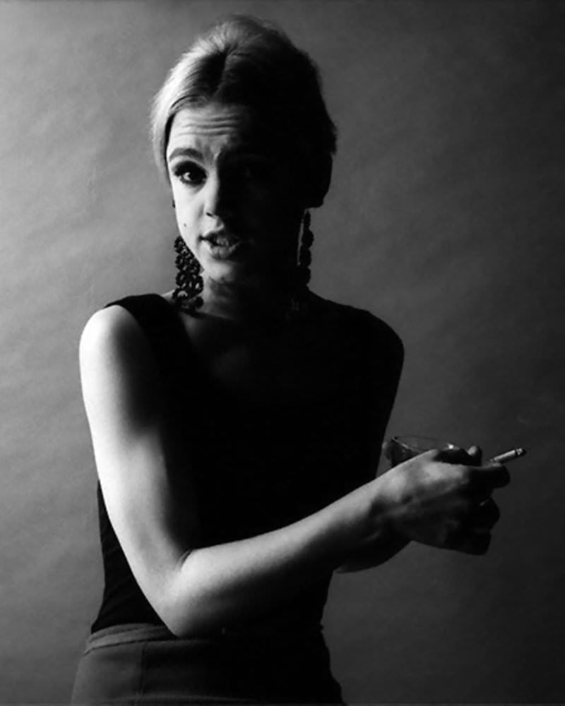 Icon of the 1960s: Edie Sedgwick's Style and Spirit Captured by Andy Warhol's Camera