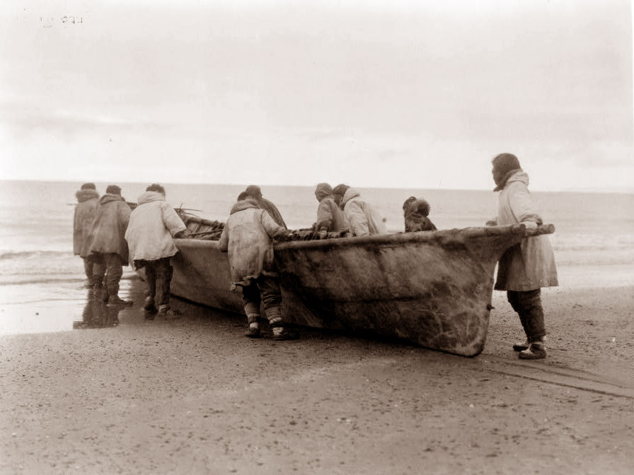 A group of Eskimo Whalers, 1929