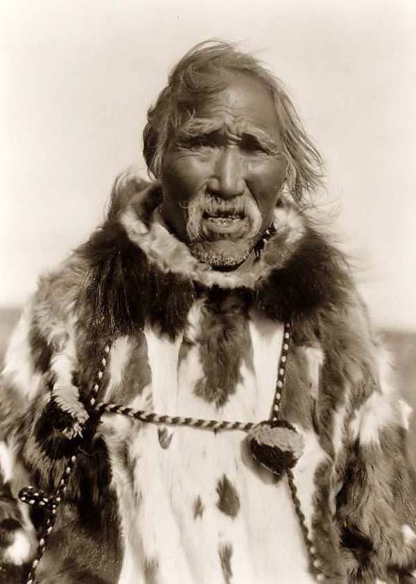 Portrait of an old Eskimo man, 1929